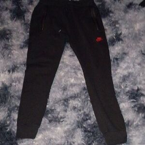 Mens Black Nike Jogger Pants